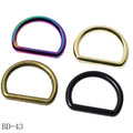 Hot Selling Multicolor d Ring Hardware Wholesale Luggage Strap Handbag Side Release Buckle Bag Parts Accessories for Dog Collar