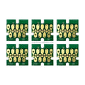 6 x T7251 Ink Cartridge Chip Compatible for Epson SureColor F2000 SC-F2100 Printer T7252 T7253 T7254 T725A T725A