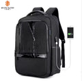 Arctic Hunter Unisex Waterproof USB Charger Port Anti-Theft Smart Laptop Backpack with Air Cushion Belt and Polyester Materiala