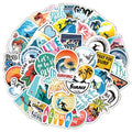 50Pcs Surf Beach Summer Travel Outdoor Sea Stickers for Girl Diy Decorative Sticker