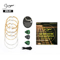 E-commerce OEM Custom logo Brand Bundle Phosphor Bronze Gauge 011 Steel Acoustic Guitar Strings