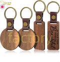 Recien Llegado Grabado En 3D Grabado En 3D Sublimpersonalizado En Blanco Forma Personalizada De Madera Lisa Llavero Mama