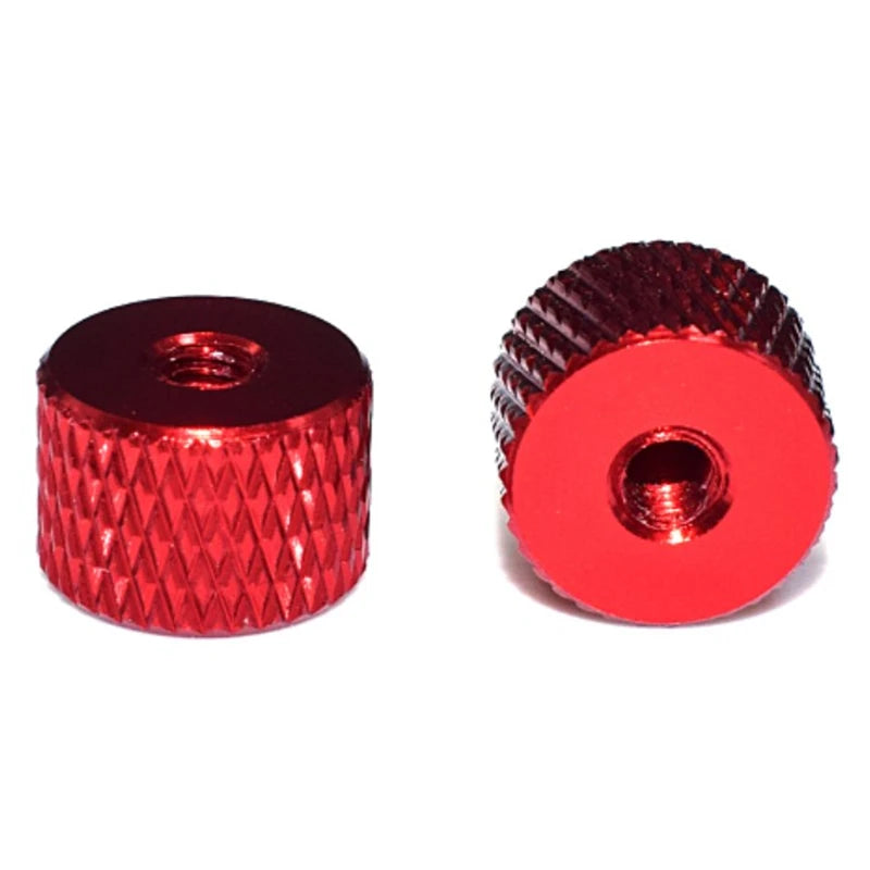Angooter M3 M4 Knurled Hand Nut Anodized Multi-color Aluminium Thumb Nut CLASS 4 for RC Drone Frame