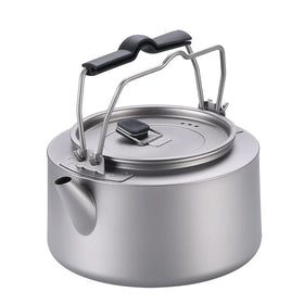 Chinese Products Tea Pots & Kettles Titanium 0.6L/1L Portable Outdoor Coffee Camping Hiking Picnic BBQ Water Kettle
