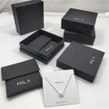 Chuanghua Black PU Envelope Jewelry Dust Bag Jewellery Packaging Leather Bag Bracelet Pouch Box for Jewelry Packaging