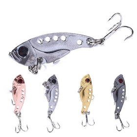 Wholesale VIB013 3.5cm 3.2g Artificial Hard VIB Baits Metal Sinking Vibration Fishing Lures