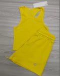 Summer Outfits Crop Top Matching Set Joggers Sweat Biker 2 Two Pieces Shorts Sets for Women