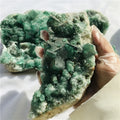 Wholesale High-quality Natural Stones Angel Quartz Crystal Cluster Green Fluorite Cluster