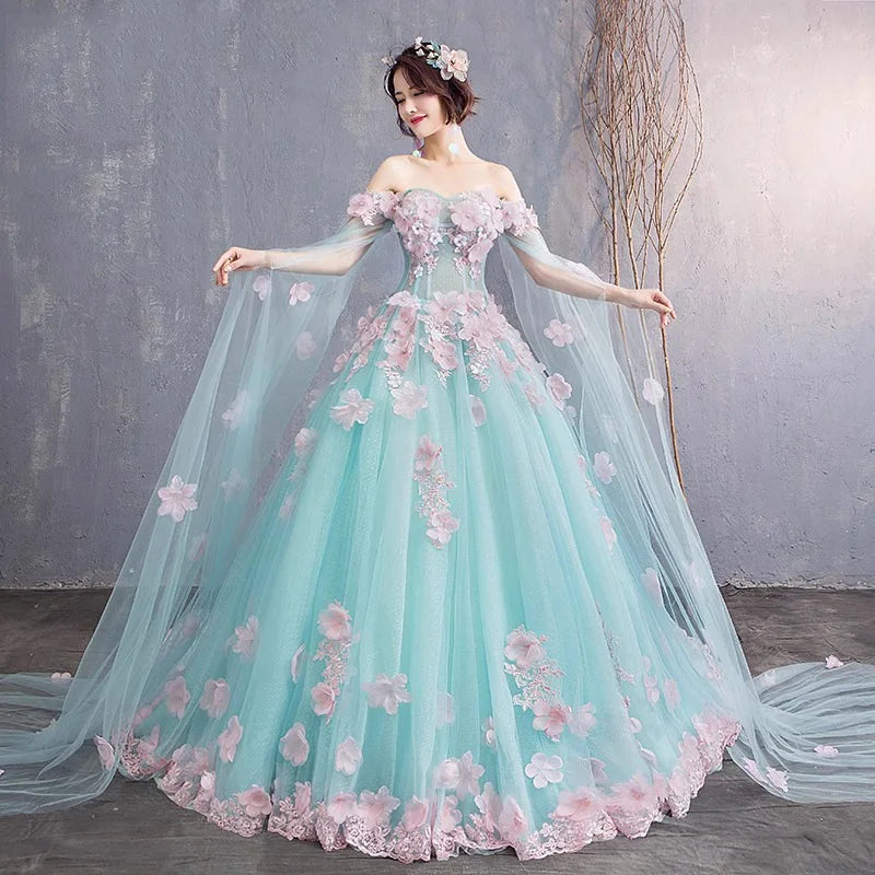 Female Performance Vocal Arts Test Ceremony Annual Host Peng Dress