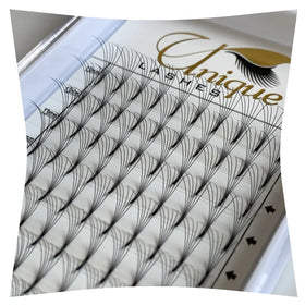 Short Stem Promade Eye Lashes 3d 4d 5d 6d Premade Volume Fans Soft Eyelash Extension Pre Made Fans