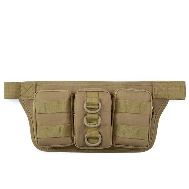 Hot Sale 600D Polyester Custom Waterproof Cycling Fishing Hiking Waist Bag