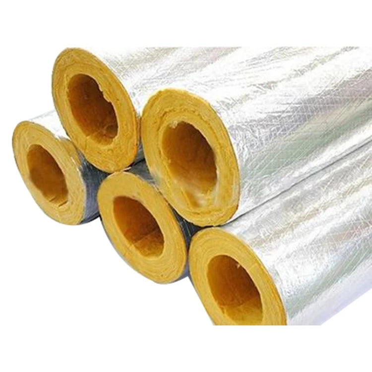 Cheap Factory Direct Sales High Quality Non Combustible Heat Insulation Glass Wool Insulation Pipes