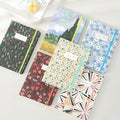 A5 Customized Cute and Retro Diary Artistic and Fresh Notebook Gift Pu Leather Hard-cover Notebook logo Printing Available