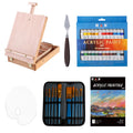 Hot Sale 30pcs with Easel Artist Acrylic Paint Brush Set