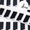 EMEDA Private Label Classic Mega Volume Eyelash Extension Wholesale Silk Lash Trays Faux Mink Individual Lash Extension Supplies