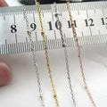 Wholesale 925 Sterling Silver Ball Chain Cable Chain for Necklace & Bracelet Jewelry Making Jewelry Findings & Components