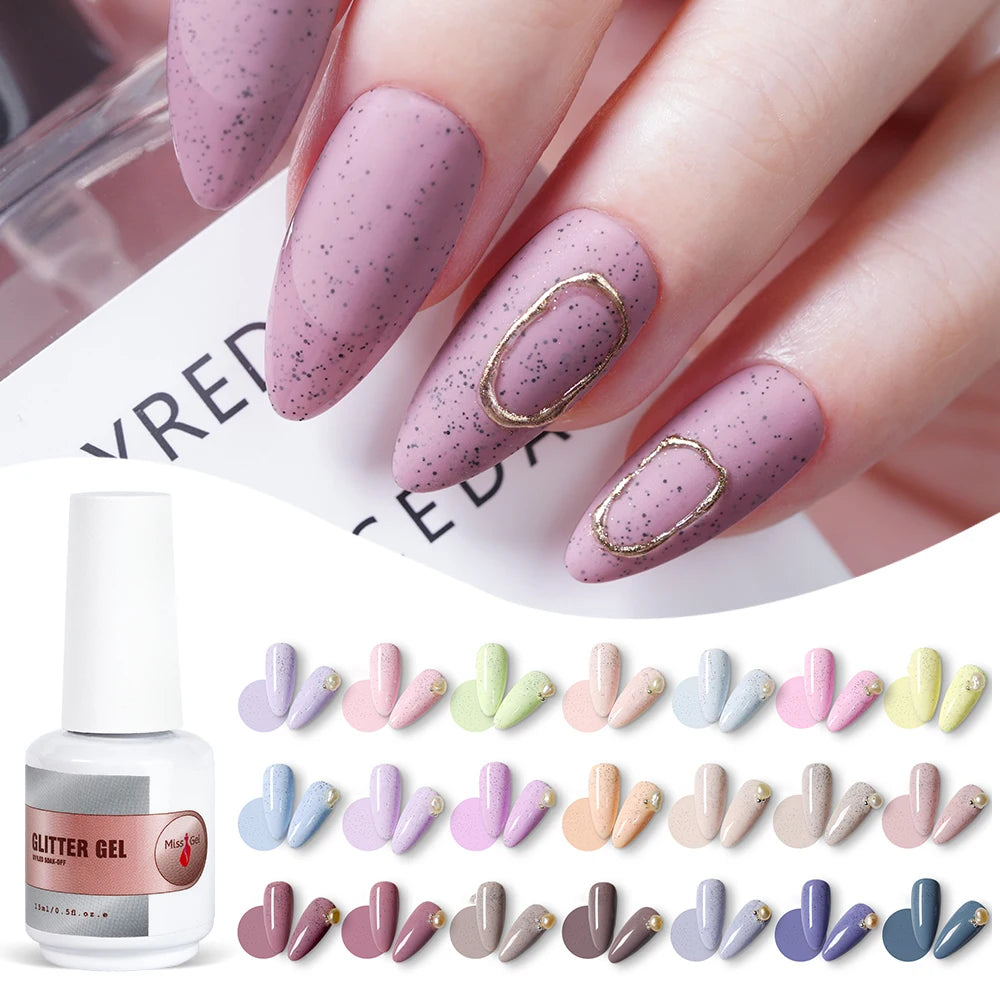 MissGel 60 Colors Nail Painting Gel Nail Polish Set Gel UV Ongle Professionnel Nail Gel Set Kit