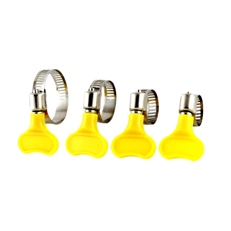 Stainless Steel Saddle Pipe Fittings Color Key Clamp Metric