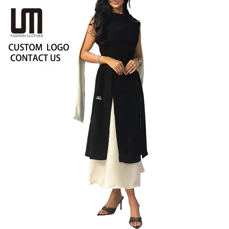 Liu Ming 2025 New Customized O-Neck Prom Dresses Women Formal Evening Gowns Party Dress (OEM/ODM Service)