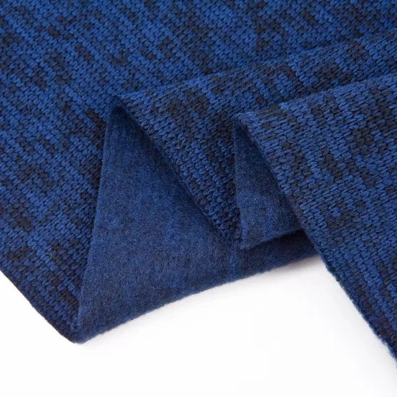 Factory Lowest Price New Process Coarse Knitting Wool Cloth Autumn and Winter Clothing Knitted Surface