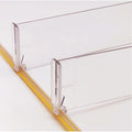 Factory Costom Supermarket Retail Premium Acrylic Closet Shelf Divider