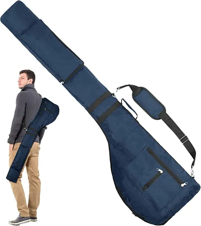 Golf Club Bag Portable Foldable Golf Club Travel Bag for 8-10 Golf Clubs Waterproof Mini Carry Golf Bags for Women Men