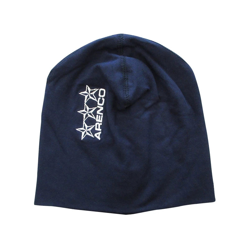 Custom Logo Breathable Adult Cotton Skull Cap Embroidery Stretchy Travel Hat with Common Fabric Feature