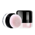 Wholesale Unique Loose Powder Jar with Puff Empty Plastic Cosmetic Jar Brush for Face & Body