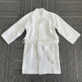 Children Spa Party Kimono Bathrobes Hotel White Cotton Kids Bath Robes