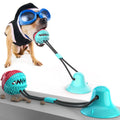 Eco-Friendly Suction Cup Dog Chew Toy Aggressive Chewer Ball Toy Made of TPR Material