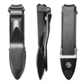 Factory New High Quality 420 Stainless Steel Nail Clippers Anti-Splash Beauty Tool with Curved Sharp Blade
