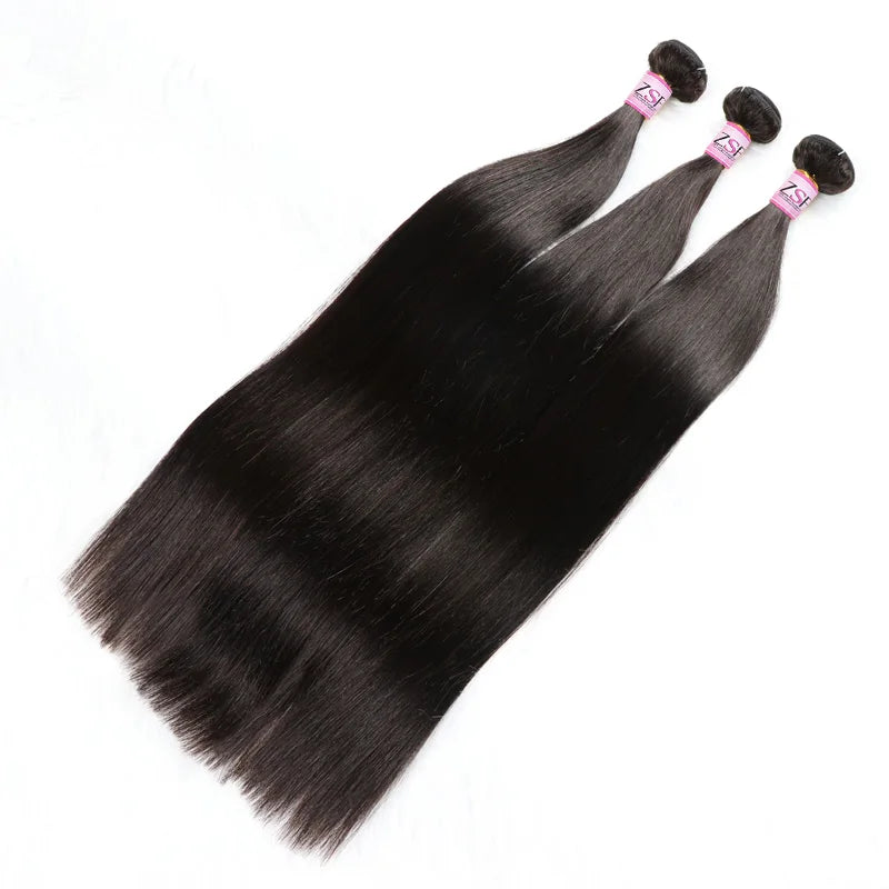 12A Grade Virgin Vietnamese Straight Hair Bundles 100% Unprocessed Human Hair Weave Natural Black Double Weft Hair Extensions