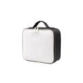 Portable Makeup case Makeup Mirror with Led Light with Mirror LED Portable PU Leather Travel Cosmetic Bag Large-capacity Makeup