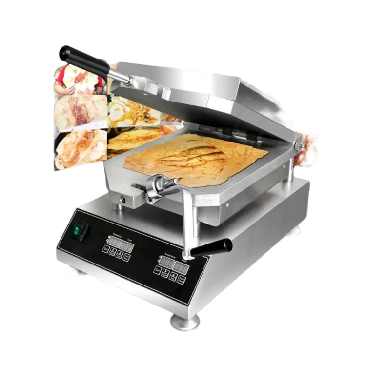 Seafood Fossil Pie Making Machine Seafood Fossil Cake Machine Senbei Rice Cracker Machine