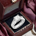 Hot Selling Women Texture Charming Elegant Pave Fashion Jewelry Moissanite Wedding Natural CZ Diamond White Gold Ring