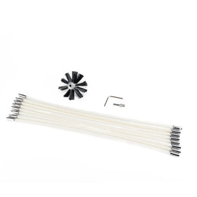 Factory Hot Sale Quick Connect Quick Change Long Brush Holder Pipe Gap Brushes Chimney Brush