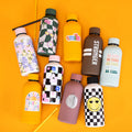 Wholesale Custom Abstract Stick Figure Design Stainless Steel Insulated Tumbler Minimalist Line Art Water Cup
