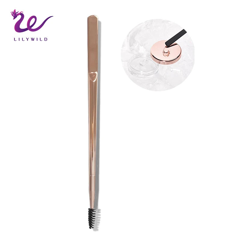 Custom Your Own Logo Waterproof Tinted Eyebrow Gel Pomade With Brow Gel Brush