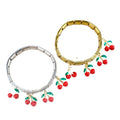 New Personalized Assembly Italian Style Module Cherry Charm Series Chain Bracelet