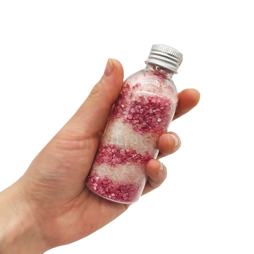 New Design Bath Salt Soak with Vitamin C Shea Butter Cleansing Body Salt Baths