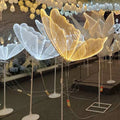 Customized Color Vintage Romantic Artificial Butterfly Wedding Decorations Light Hanging Large Lighted Background MegaBDM