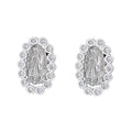 Jesus Sterling Silver 925 Earrings