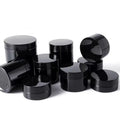Wholesale High Quality Beauty Packaging Brand Cosmetic Packaging 100ml 200ml 250ml Amber Black Pet Plastic Cosmetic Cream Jar