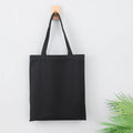 In Stock White Tote Zipper Sublimation Blank Polyester Eco Friendly Bags Organic Beach Custom Logo Canvas Bag Cotton