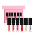 OEM/ODM Matte Long Lasting Liquid Lipstick Set Custom Logo 6pcs Lip Gloss Set Nude Lip Makeup Moisturizing Lipgloss Gift Kit