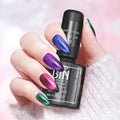 BIN 7.5ML Magnetic Cat Eye Gel Polish UV Gel Nail Polish 6 Colors Shiny Nail Glue Magic Galaxy Effect Soak off Nail Art