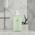 Custom Color Eco-Friendly HDPE Soft Touch Shower Gel Bottles 200/300/400/500ml Flip Cap Squeeze Bottles for Body Wash Packaging