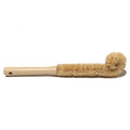 Hot Sale New Coconut Brown Silk Cup Brush Long Handle Brown Cup Brush with Wooden Handle for Bottle Cleaning