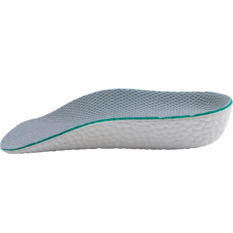 Invisible Height Increase Heel Lifting Inserts Insoles Memory Foam Unisex Shoe Flat Feet Arch Support Orthopedic Foam Cushion