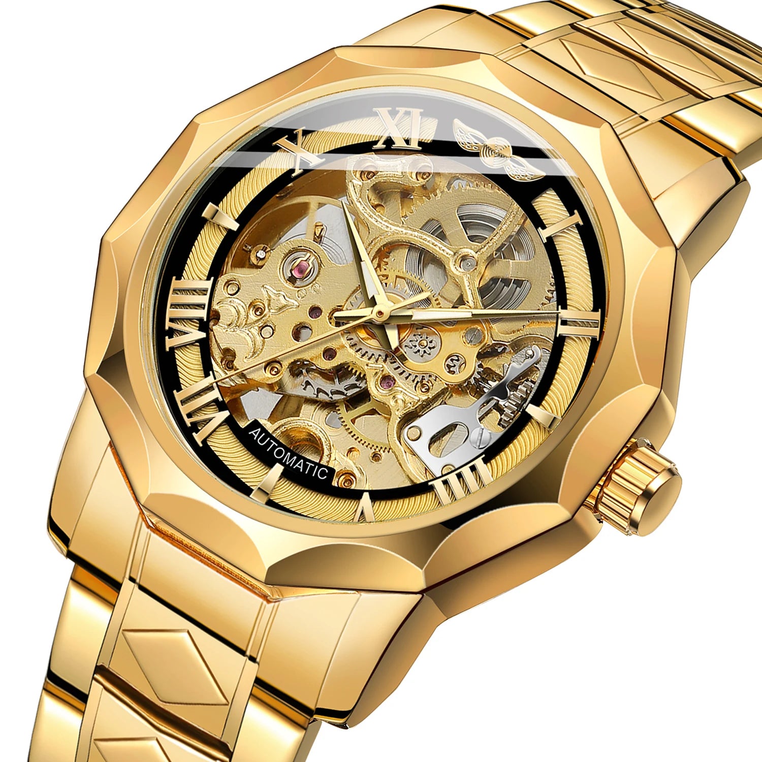 2023 Forsining Reloj Para Hombre Men Watch Mechanical Automatic Wristwatch OEM Custom